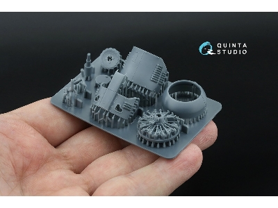 Sukhoi Su-31 - 3d-printed Engine With Closed Cowls (For Quinta Models Kits) - image 8