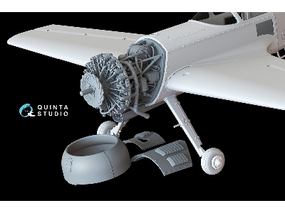 Sukhoi Su-31 - 3d-printed Engine With Removed Cowls (For Quinta Models Kits) - image 6