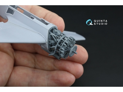 Sukhoi Su-31 - 3d-printed Engine With Removed Cowls (For Quinta Models Kits) - image 8