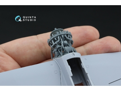 Sukhoi Su-31 - 3d-printed Engine With Removed Cowls (For Quinta Models Kits) - image 9