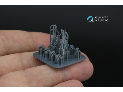 Ija Wwii Type 89 (Special) Twin Machine Gun Mount - 3d-printed (2 Pcs / For All Kits) - image 3