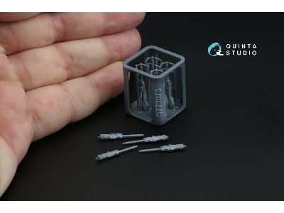 Italian Wwii Machine Gun Breda Safat 12.7 Mm - 3d-printed (4 Pcs / For All Kits) - image 2