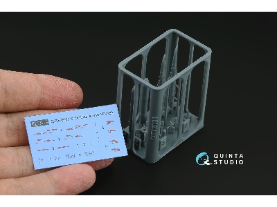 S-24 Rockets With Apu-68 Launchers - 3d-printed (2 Pcs / For All Kits) - image 2