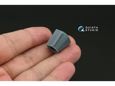 Sukhoi Su-25 - Rear Engine Nacelles With Flare Dispensers And Nozzles (For Zvezda Kits / 3d-printed) - image 3