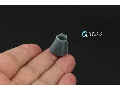 Sukhoi Su-25 - Rear Engine Nacelles With Flare Dispensers And Nozzles (For Zvezda Kits / 3d-printed) - image 4