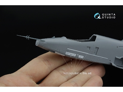 Sukhoi Su-25 - Exterior Set Part 1 (For Zvezda Kits / 3d-printed) - image 8