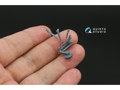 Sukhoi Su-25 - Landing Gear Struts (For Zvezda Kits / 3d-printed) - image 3