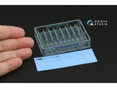 Sukhoi Su-25 Late / Sm -  3d-printed Bd3-25sm Ejector Racks (8 Pcs / For Zvezda Kits) - image 2