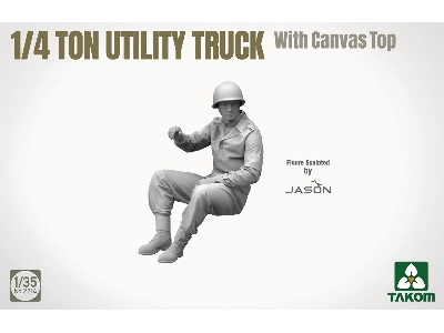 Us 1/4 Ton Utility Truck With Canvas Top - image 6