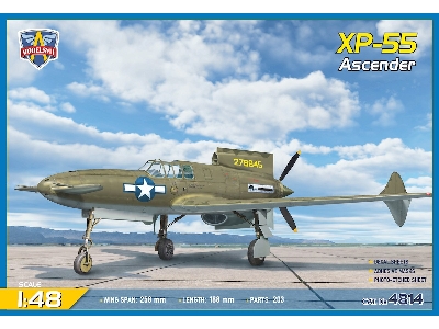 Curtiss Xp-55 Ascender (1st Prototype) - image 1