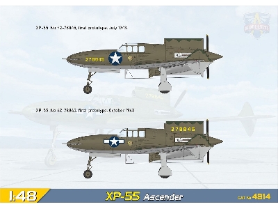 Curtiss Xp-55 Ascender (1st Prototype) - image 2