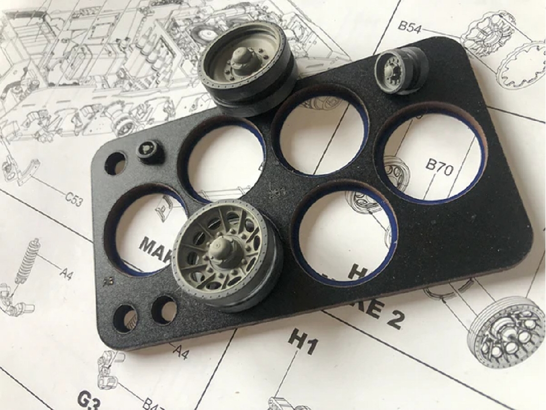 Merkava 2 - Quickwheel Masks (For Border Kits) - image 1