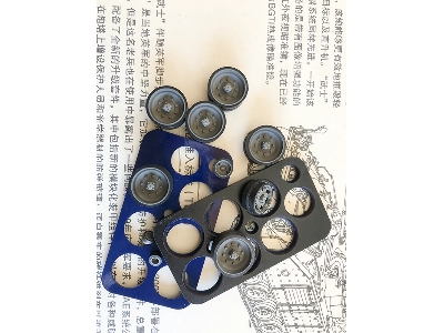 Warrior - Quickwheel Masks (For Meng Kits) - image 1