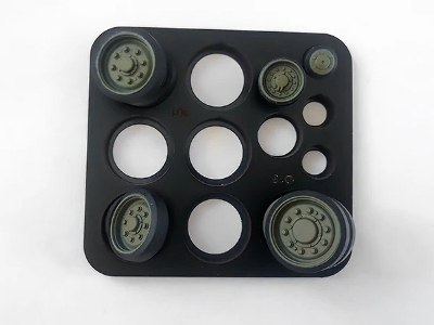 Sherman (Hvss) - Quickwheel Masks (For Takom Kits) - image 1