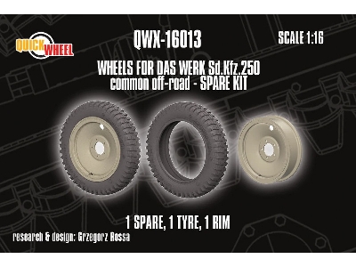 Sd.Kfz. 250 Common Off-road Spare Kit (For Das Werk Kits) - image 1