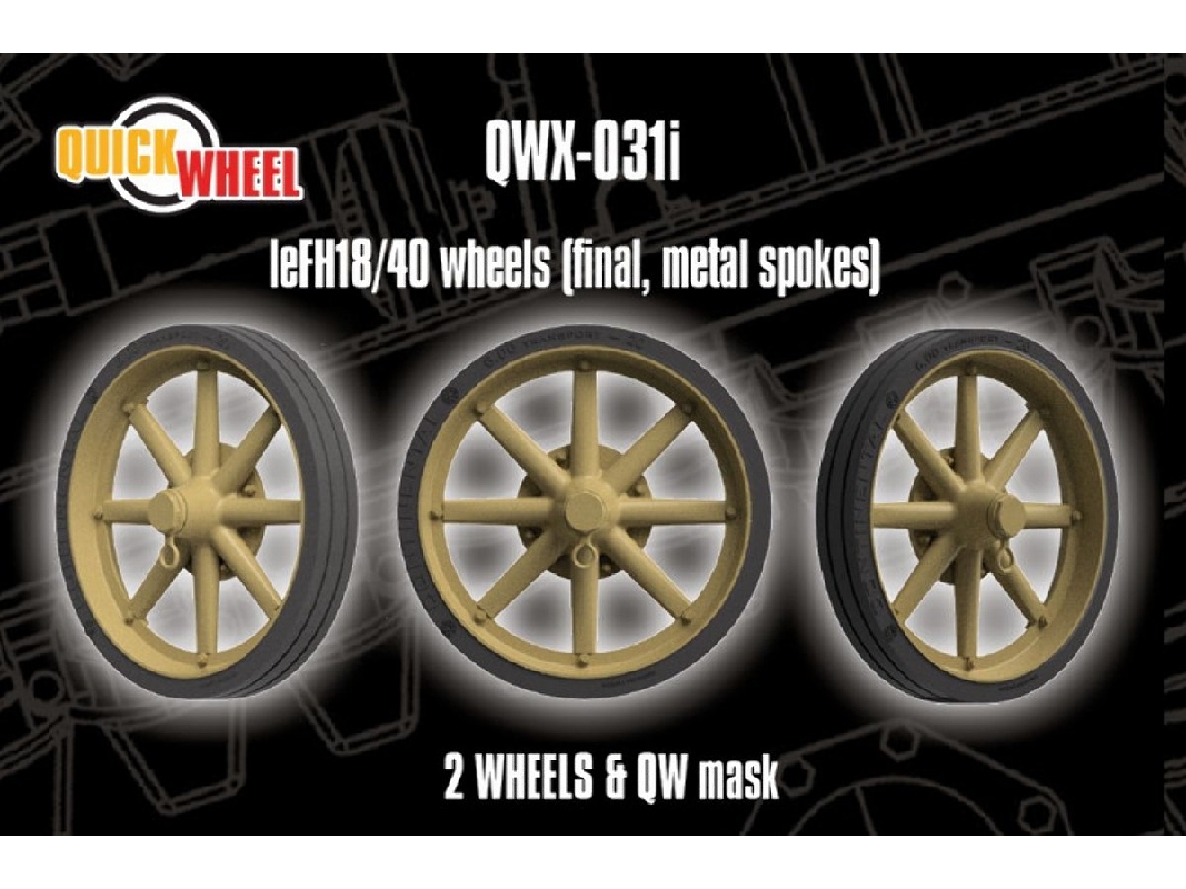 Lefh 18/40 - Wheels (Final, Metal Spokes) - image 1