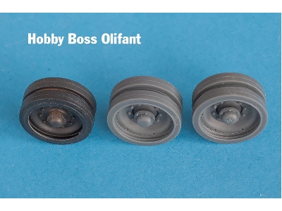 Olifant Corrected Road Wheels - 12 Wheels & Qw Mask (For Hobby Boss Kits) - image 5