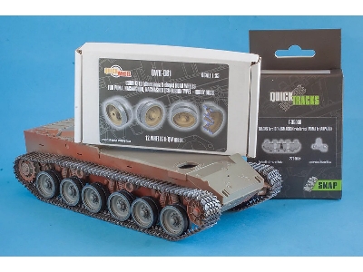 Puma, Nagmachon And Nagmashot (Centurion Type) - Corrected Road Wheels 12 Wheels & Qw Mask (For Hobby Boss Kits) - image 2
