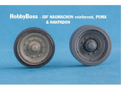 Puma, Nagmachon And Nagmashot (Centurion Type) - Corrected Road Wheels 12 Wheels & Qw Mask (For Hobby Boss Kits) - image 5