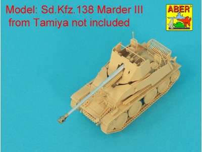 Barrel for German Tank Destroyer Sd.Kfz.139 Marder III 76,2mm Pak36(r) - image 3