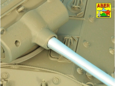 U.S. 90 mm M3 barrel with thread protector for tank destroyer M36 - image 9