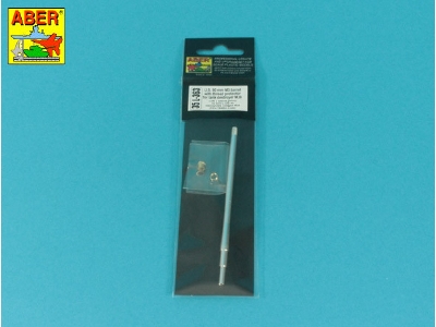 U.S. 90 mm M3 barrel with thread protector for tank destroyer M36 - image 12