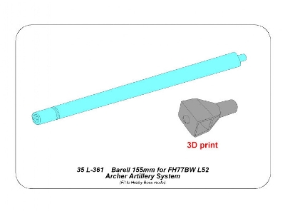 Barell 155mm for FH77BW L52 Archer Artillery System - image 21