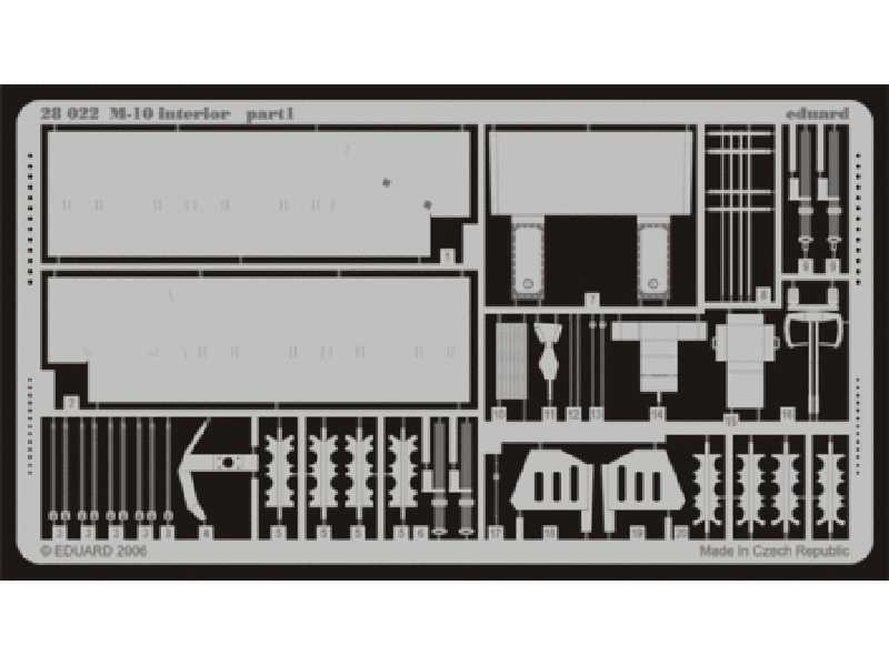 M-10 interior 1/48 - Tamiya - image 1