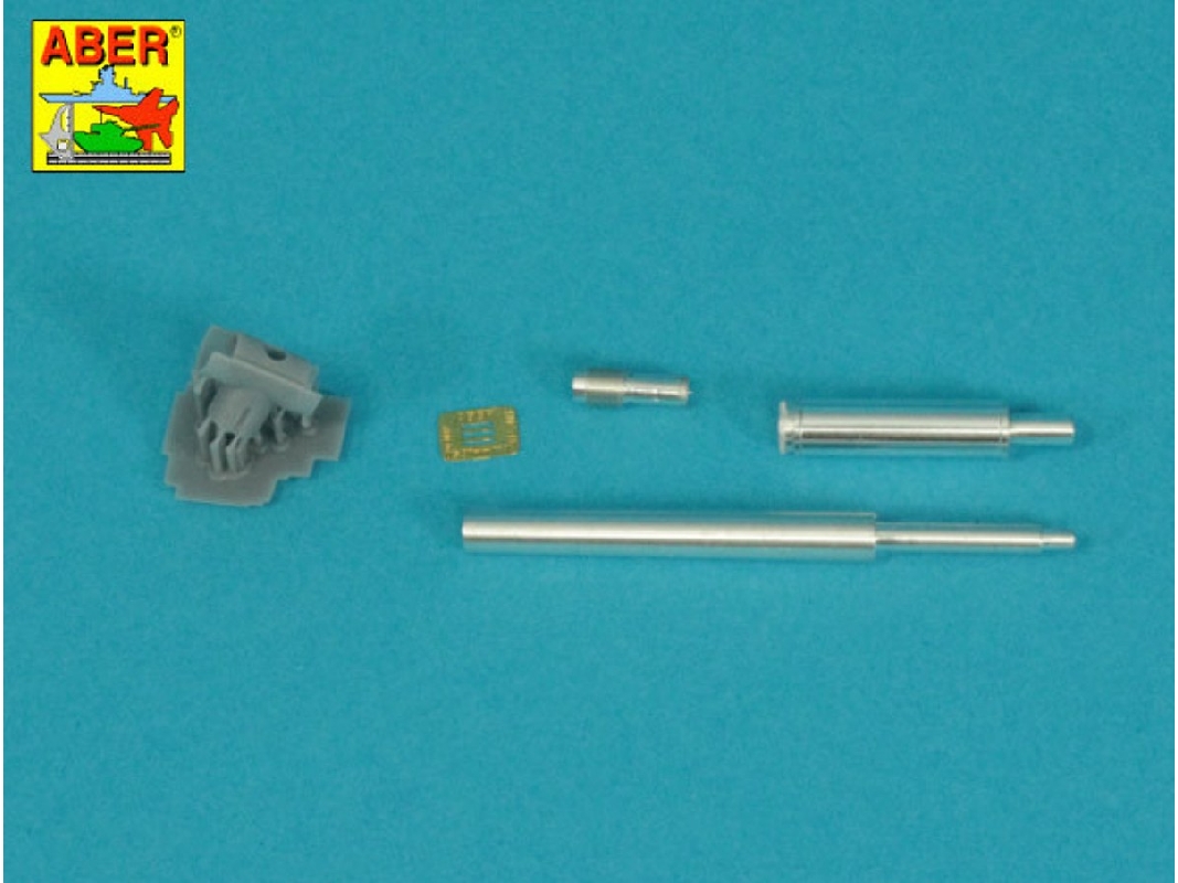 90 mm M-36 tank barrel T-Shaped Muzzel Brake with mantlet cover for U.S. M47 or M48A1 Patton - image 1