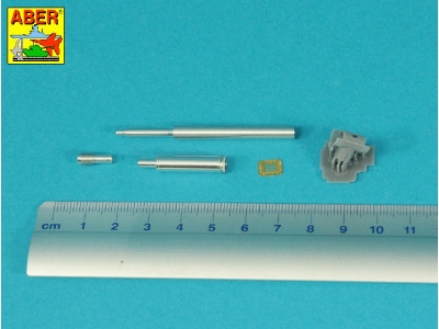 90 mm M-36 tank barrel T-Shaped Muzzel Brake with mantlet cover for U.S. M47 or M48A1 Patton - image 2