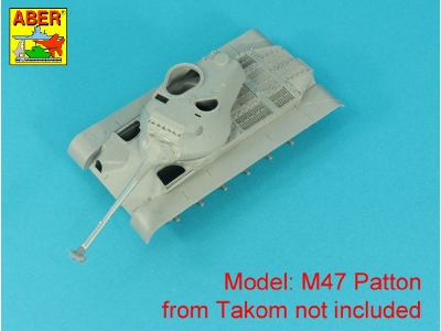90 mm M-36 tank barrel T-Shaped Muzzel Brake with mantlet cover for U.S. M47 or M48A1 Patton - image 3