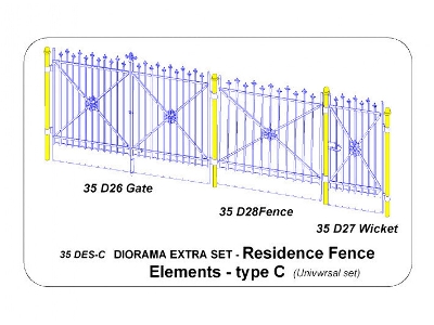 Residence Fence Elements - type C - image 3