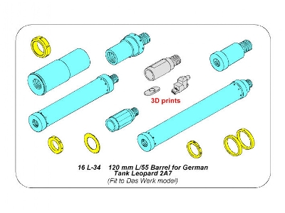 120 mm L/55 Barrel for German Tank Leopard 2A7V - image 17