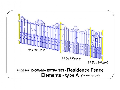 Residence Fence Elements - type A - image 3