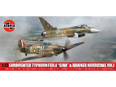 Eurofighter Typhoon Fgr.4 (Gina) + Hawker Hurricane Mk.I (Twin Pack) - image 1