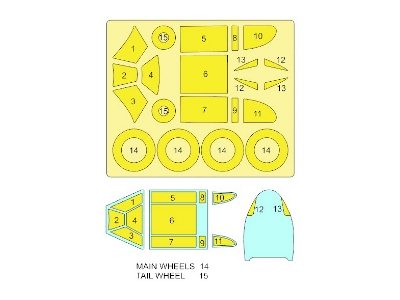 Lagg-3 - Mask Set (For Zvezda Kits) - image 2