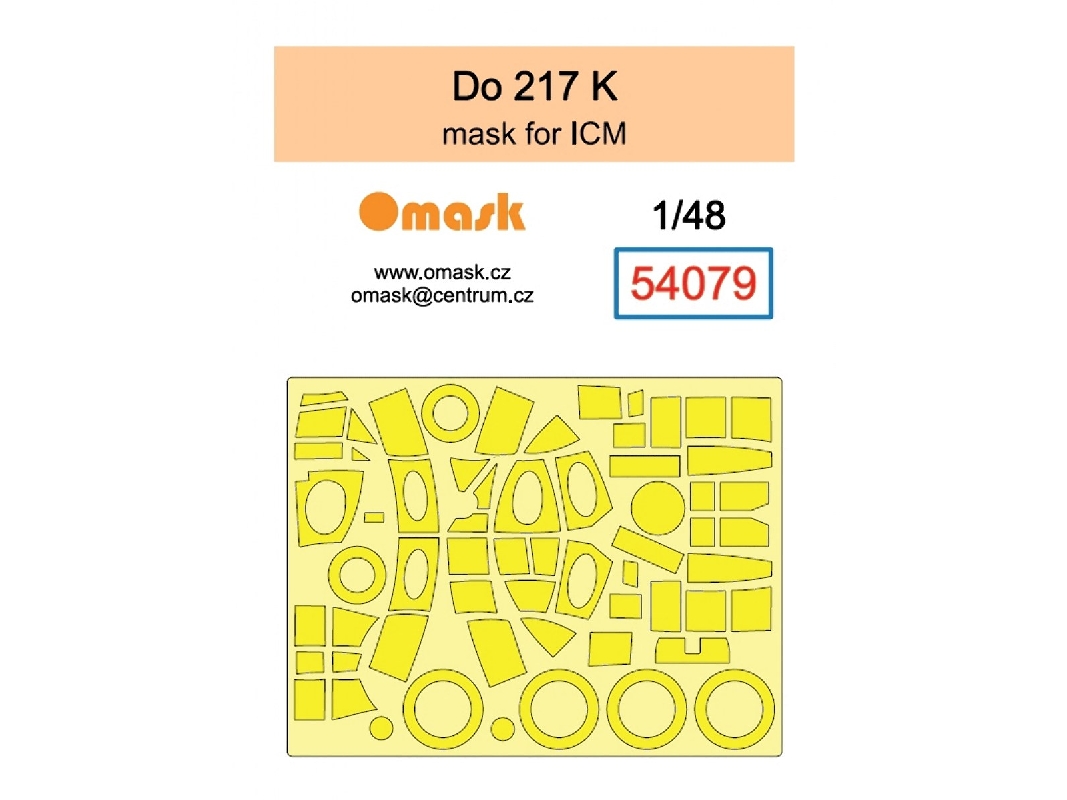 Dornier Do-217 K - Mask Set (For Icm Kits) - image 1