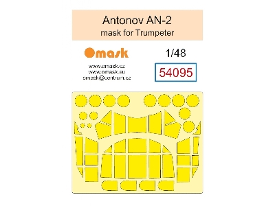 Antonov An-2 - Mask Set (For Trumpeter Kits) - image 1
