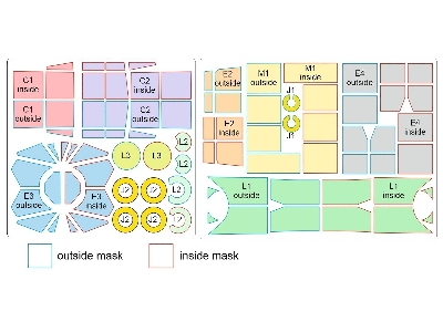 Fieseler Fi 156 C Storch - Double Sided Mask Set (For Tamiya Kits) - image 2