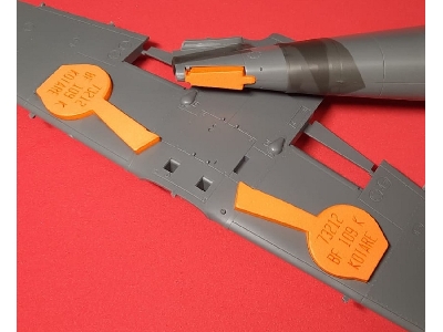 Messerschmitt Bf-109 K - Wheel Bay Plugs (For Kotare Kits) - image 2