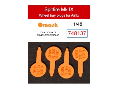 Supermarine Spitfire Mk.Ix - Wheel Bay Plugs (For Airfix - image 1