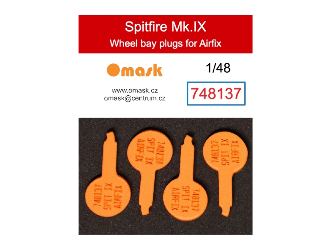 Supermarine Spitfire Mk.Ix - Wheel Bay Plugs (For Airfix - image 1