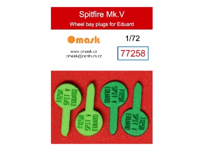 Supermarine Spitfire Mk.V - Wheel Bay Plugs (For Eduard Kits) - image 1