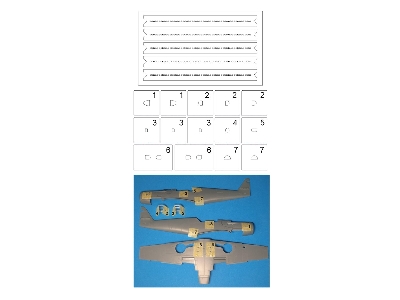 Avia S-199 - Masks For Panels And Walkways (For Eduard Kits) - image 2