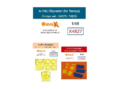 Douglas A-1 H/J Skyraider - O-max Set (For Tamiya Kits) - image 1