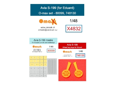 Avia S-199 - O-max Set (For Eduard Kits) - image 1