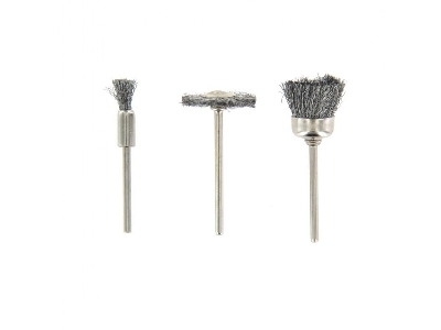 Assorted Steel Brushes (3 Pcs) - image 1