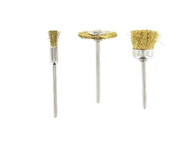 Assorted Brass Brushes (3 Pcs) - image 1