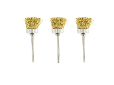 Brass Cup Brushes (3 Pcs) - image 1