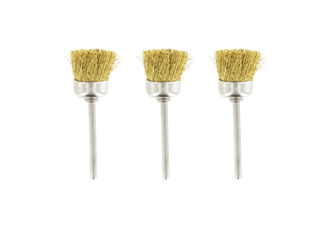 Brass Cup Brushes (3 Pcs) - image 1